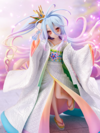 NO GAME NO LIFE Shiro -Shiromuku- 1/7 Scale Figure 4