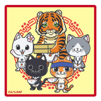 Ramen Akaneko Hand Towel (2) 1