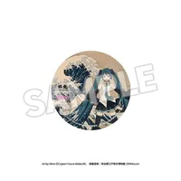 Presence CO., LTD. Katsushika Hokusai x Hatsune Miku Pinback Button - Hatsune Miku - photo 2