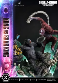 Prime 1 Studio Ultimate Diorama Masterline Godzilla x Kong: The New Empire (Film) Kong vs Skar King - Godzilla - photo 54