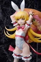 A.DIMENSION Monogatari Series Shinobu Oshino White Bunny Ver. 1/4 Complete Figure - Monogatari Series - photo 8