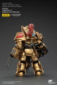 JOYTOY Legio Custodes Aquilon Terminator Squad Aquilon with Infernus Firepike - Warhammer 40K - photo 6
