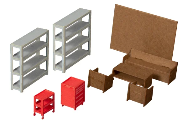 PLUM PMOA Factoryinterior Set - Scale Kits