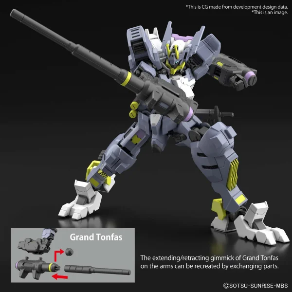 BANDAI HOBBY HG 1/144  GUNDAM ASMODAY - Mobile Suit Gundam: Iron-Blooded Orphans