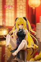To Love-Ru Darkness Desktop Cute Figure - Golden Darkness (Chinese Dress Ver.) Renewal 2