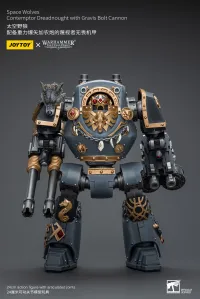 JOYTOY Space Wolves Contemptor Dreadnought with Gravis Bolt Cannon - Warhammer 40K - photo 1