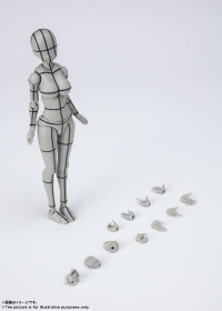 Body Chan -Kentaro Yabuki- Wire Frame (Gray Color Ver.) , Bandai Spirits S.H Figuarts 3