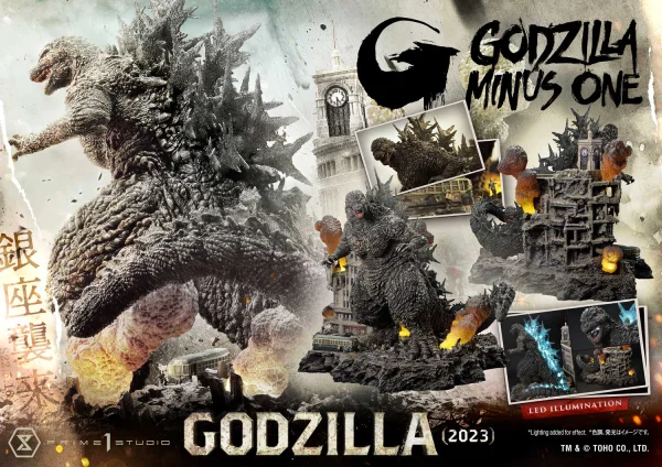 Prime 1 Studio Ultimate Diorama Masterline GODZILLA MINUS ONE (Film) Godzilla (2023) - Godzilla