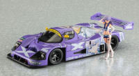 1/24  SAUBER MERCEDES C9 “Claire Frost” w/FIGURE 3