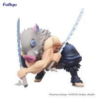 FuRyu Demon Slayer: Kimetsu no Yaiba Noodle Stopper Figure -Hashibira Inosuke- - Demon Slayer: Kimetsu no Yaiba - photo 2