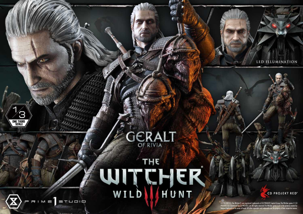 Museum Masterline The Witcher 3: Wild Hunt Geralt of Rivia