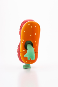 FALL GUYS ULTIMATE KNOCKOUT Action Figure pack 03: Mint Chocolate/Hot Dog ​Costume 8