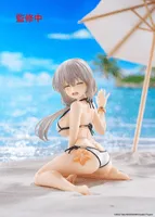 TAITO Uzaki-chan Wants to Hang Out! ω Desktop Cute Figure - Tsuki Uzaki (Swimwear Ver.) - Uzaki-chan Wants to Hang Out! - photo 1