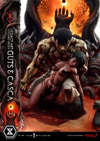Prime 1 Studio Legacy Art "Kentaro Miura"  Berserk  Guts & Casca  Bonus Version - Berserk - photo 12