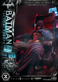 Prime 1 Studio Throne Legacy Batman (Comics) Batman Tactical Throne "Design by Gabriele Dell'Otto" Ultimate Bonus Version - DC Comics - photo 9