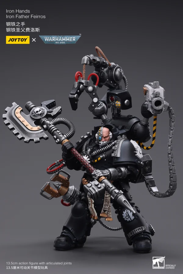 JOYTOY Iron Hands lron Father Feirros - Warhammer 40K