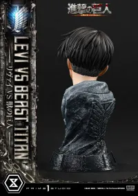 Prime 1 Studio Ultimate Premium Masterline  TV animation Attack On Titan  Levi versus Beast Titan - Attack on Titan - photo 8