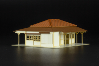 1/150 Scale Paper kit Station(Kominato Railway) 1