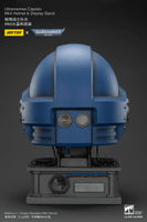 Ultramarines Captain MkX Helmet & Display Stand 31