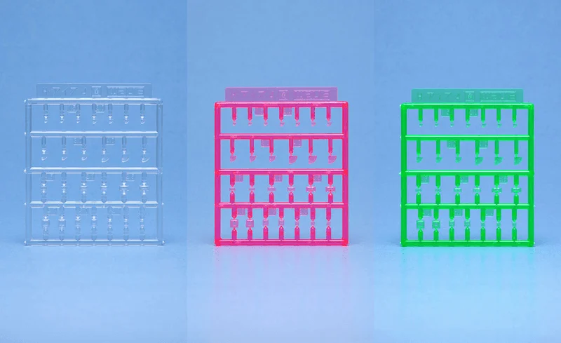 Wave Co. H Eyes [4] Square type (Green) - Kit Accessories