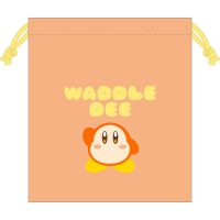 KIRBY Pupupu face drawstring bag /(2) Waddle Dee 2
