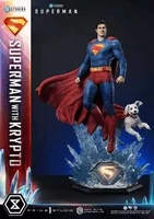 Prime 1 Studio Real Elite Masterline Superman (2025 Film) Superman with Krypto 			 - DC Comics - photo 27