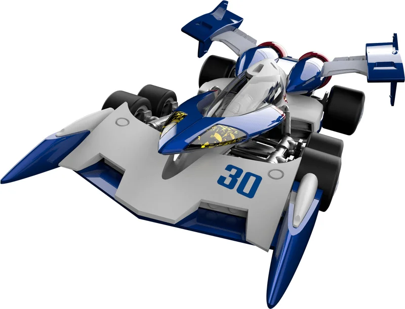 MegaHouse "VARIABLE ACTION KIT FUTURE GPX CYBER FORMULA Super Asurada01 （circuit mode）【Renewal Repeat】" - FUTURE GPX CYBER FORMULA