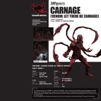 TAMASHII NATIONS Carnage  (Venom: Let There be Carnage) - Marvel - photo 8