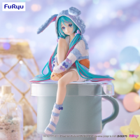 Hatsune Miku Noodle Stopper Figure -Rabbit Ear Hood Pajama Blue Color ver.- 6