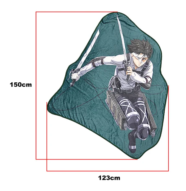GOOD SMILE COMPANY Attack on Titan Wounded Levi Blanket - Attack on Titan