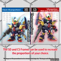 BANDAI HOBBY SD GUNDAM CROSS SILHOUETTE TORNADO GUNDAM - SD BB - photo 2