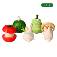Small Totoro Hide and Seek Vegetables Collection (Seasonal) "My Neighbor Totoro" (Box/6) 12