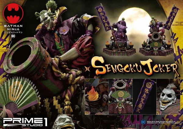Prime 1 Studio Premium Masterline Batman Ninja Sengoku Joker - DC Comics