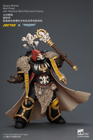 Space Wolves Wolf Priest with Absolvor Bolt Pistol and Crozius 13