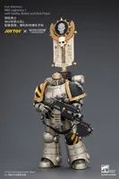 JOYTOY Iron Warriors MkII Legionary1 with Vexilla, Bolter and Bolt Pistol - Warhammer 40K - photo 12