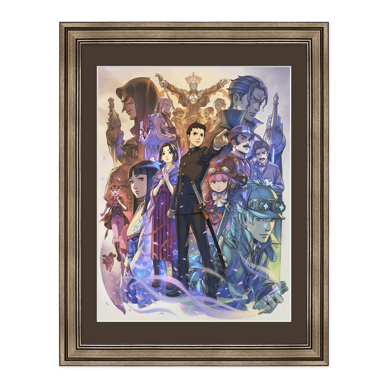 The Great Ace Attorney2 main visual CHARA FINE GRAPH