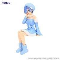 FuRyu Re:ZERO -Starting Life in Another World-　Noodle Stopper Figure -Rem Snow Princess Pearl Color ver.- - Re:ZERO -Starting Life in Another World- - photo 1