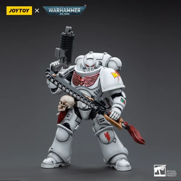 JOYTOY White Scars Assault lntercessor Brother Batjargal - Warhammer 40K
