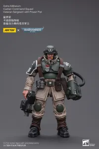 JOYTOY Astra Militarum Cadian Command Squad Veteran Sergeant with Power Fist - Warhammer 40K - photo 6