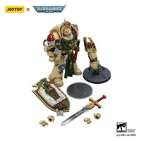 JOYTOY Dark Angels Deathwing Knight 1 With Power Sword, Storm Shield and teleport homer - Warhammer 40K - photo 12
