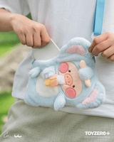 LuLu the Piggy Animal Party - Elephant Lu Plush Crossbody Bag 3