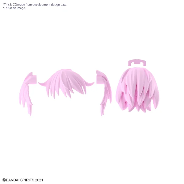 BANDAI HOBBY 30MS OPTION HAIR STYLE PARTS Vol.9 ALL 4 TYPES - 30 Minutes Sisters (30MS)