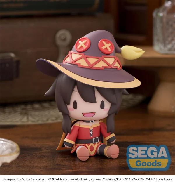 SEGA fuwa petit KONOSUBA -God s blessing on this wonderful world! 3 Chibi Figure Megumin - KONOSUBA -God's Blessing on This Wonderful World!