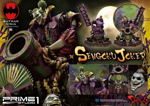 Prime 1 Studio Premium Masterline Batman Ninja Sengoku Joker Deluxe Version - DC Comics
