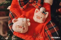 TOYZEROPLUS LuLu the Piggy X'Mas - Christmas Sock Charms (Set B) - LuLu The Piggy - photo 1