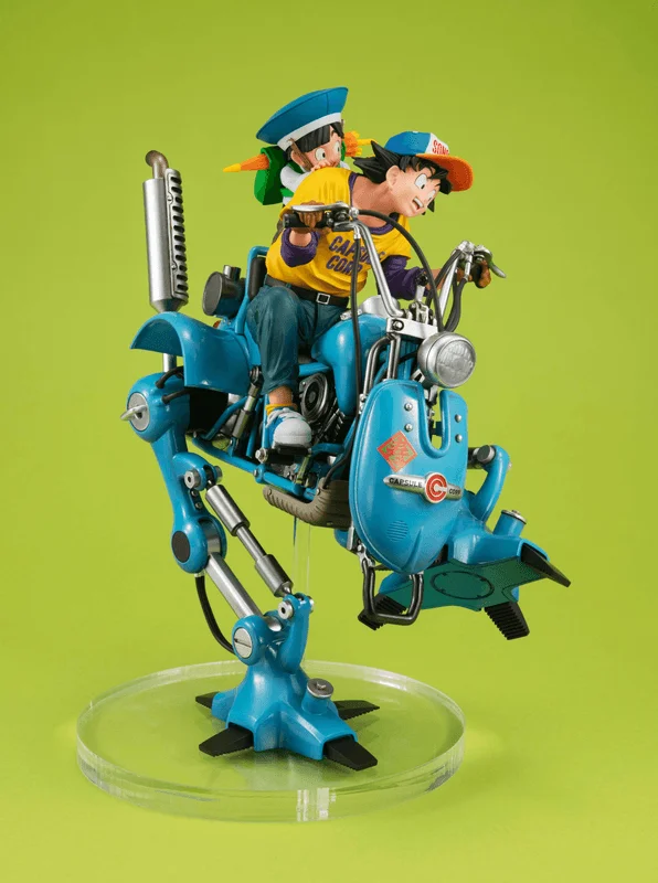 MegaHouse DESKTOP REAL McCOY EX Dragon Ball Z Son Goku & Son Gohan & Robot with two legs （Repeat） - Dragon Ball Z