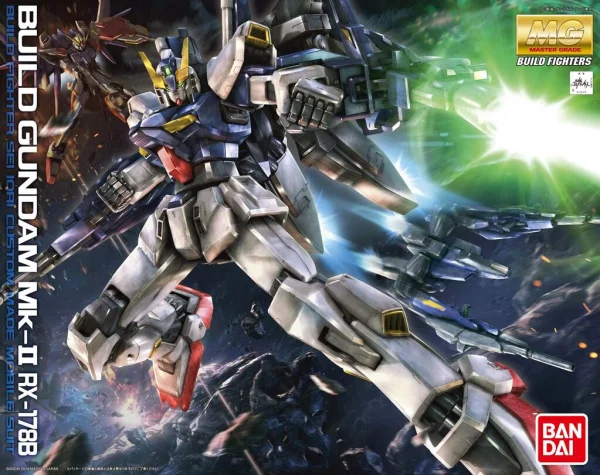 BANDAI HOBBY MG 1/100 Build Gundam Mk-II - Mobile Suit Gundam Zeta