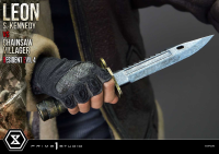 Ultimate Premium Masterline Resident Evil 4 Leon S. Kennedy versus Chainsaw Villager Bonus Version 57