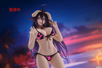 Overlord Desktop Cute Figure - Albedo (Cow-Print Swimsuit Ver.) Renewal 4