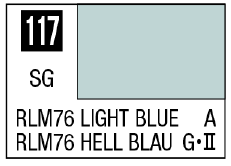 Mr. Color 117 - RLM76 Light Blue (Semi-Gloss/Aircraft)